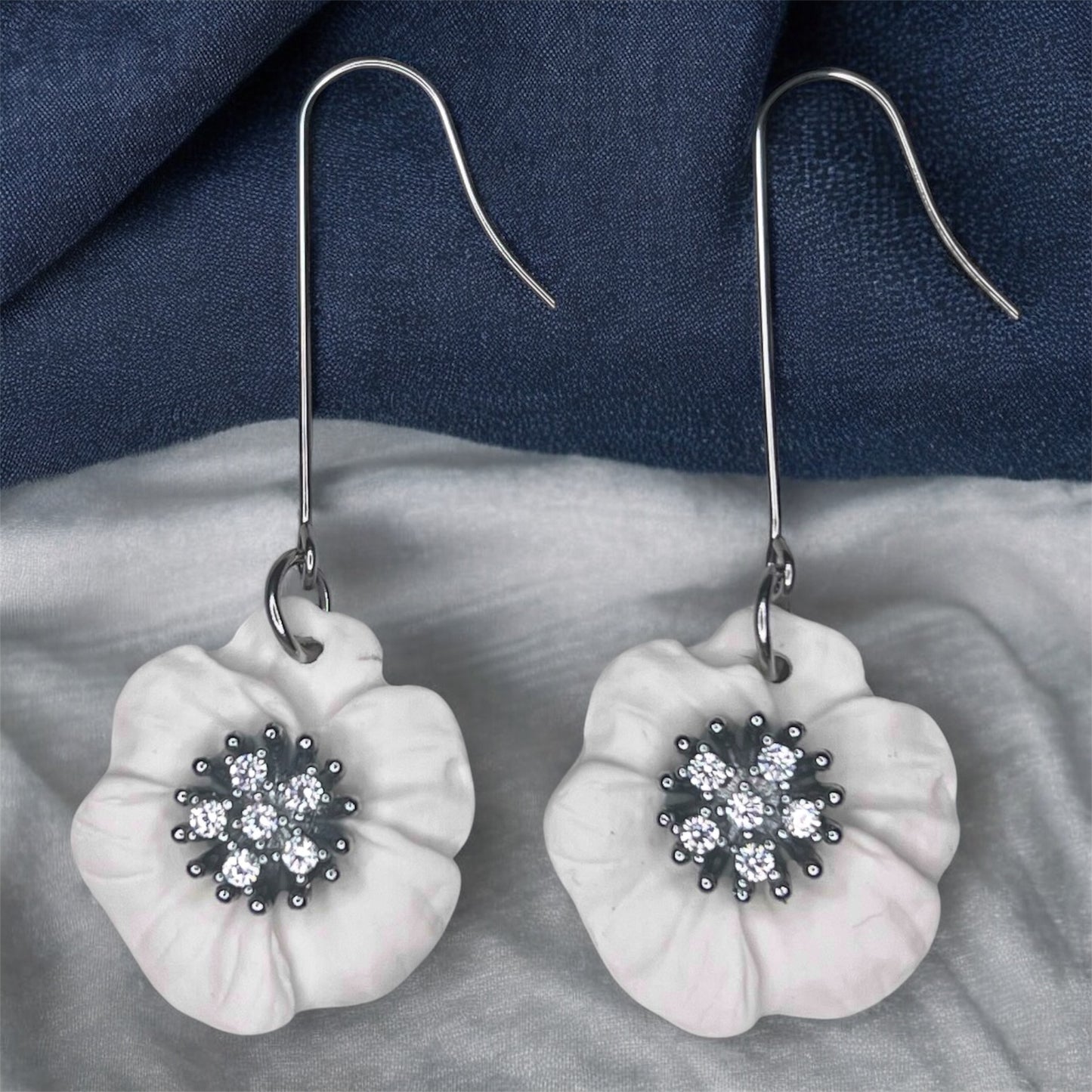 Frosted Bloom Earrings