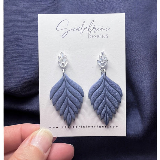 Indigo Cascade Earrings