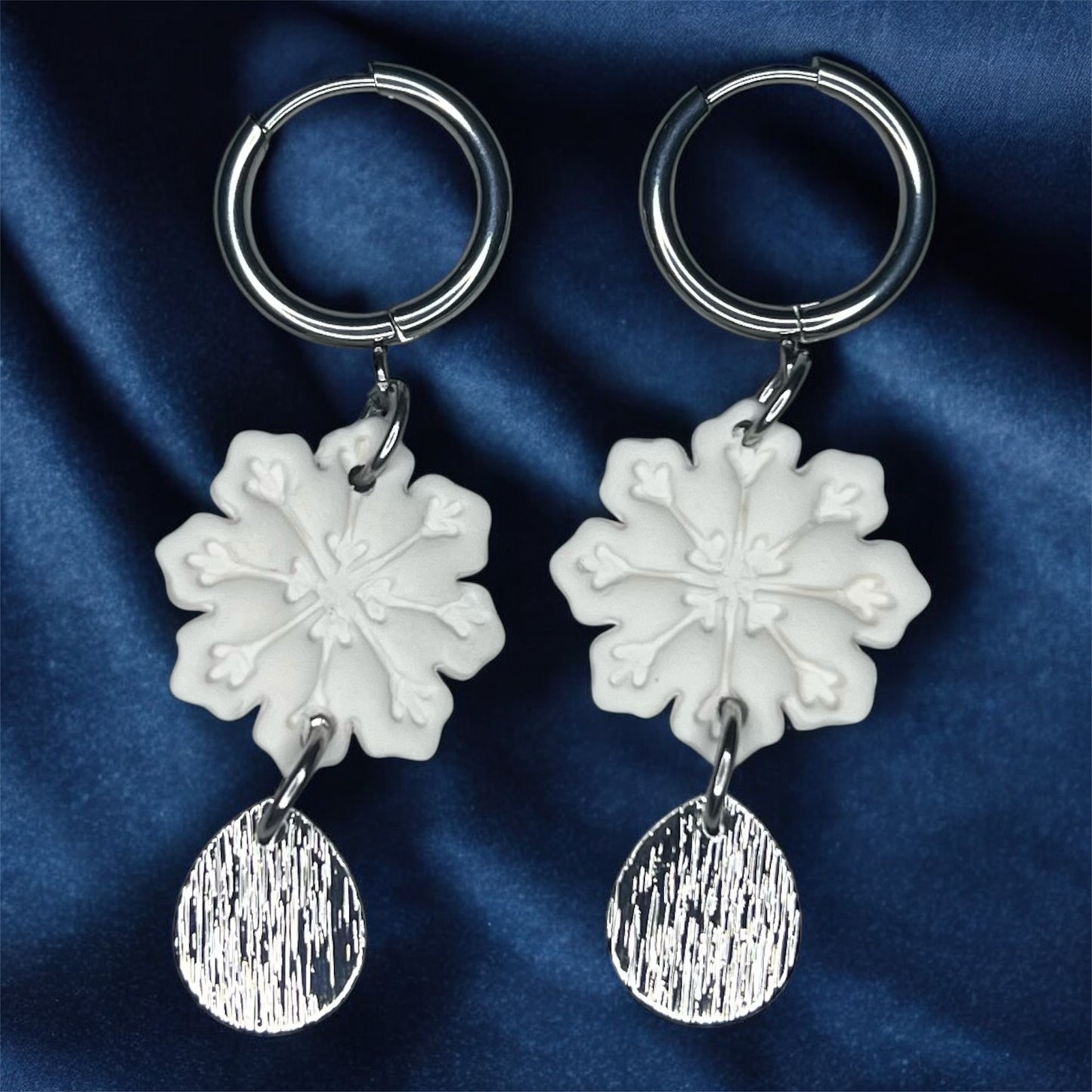 Mini Snowflake Earrings