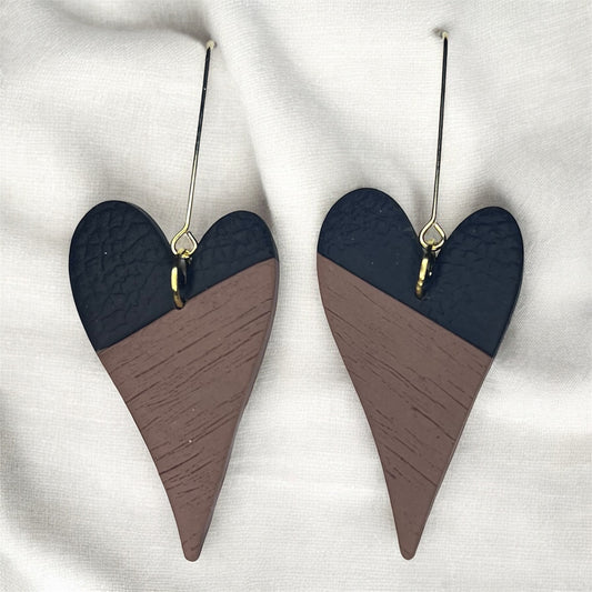 Two Tone Heart Drops