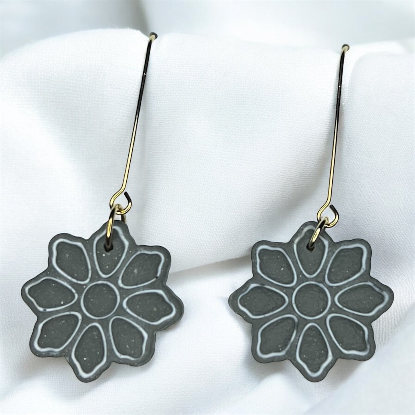 Long Stem Bloom Earrings