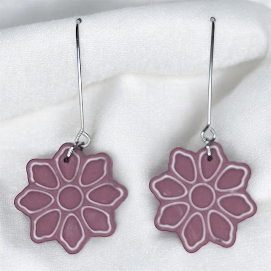 Long Stem Bloom Earrings