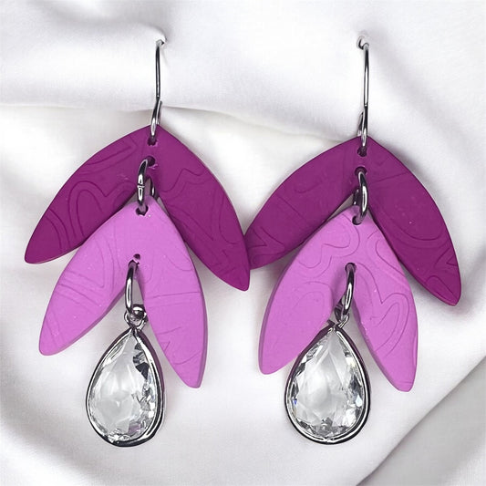 Layered Petal Earrings