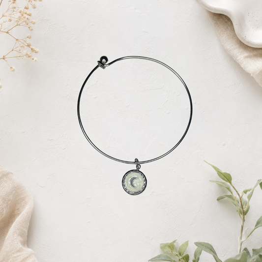 Crescent Moon Charm Bracelet